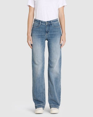 DREAM WIDE DENIM Blauw 2