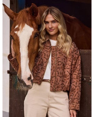 Daisey Jacket Flower Bruin 1