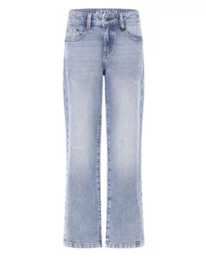 Manuel Oversized Denim Light Wash Licht Blauw