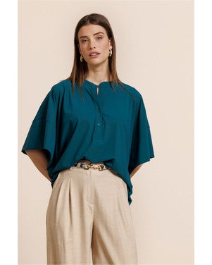 Laureen blouse Blauw