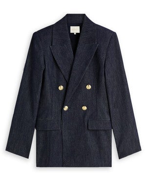 BLUEBELL fitted blazer Blauw