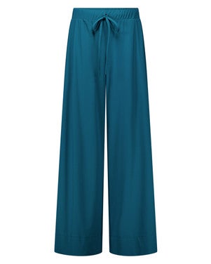 Grace trousers teal Blauw