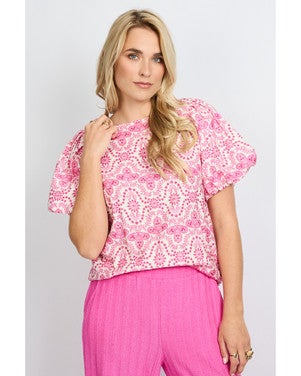 Abbi top Roze