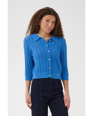 SylvieSZ Cardigan Blauw