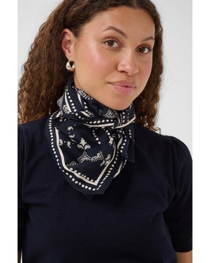 StephanieSZ Scarf Donker Blauw