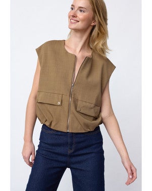 GARWIN-VE3 Vest Zand