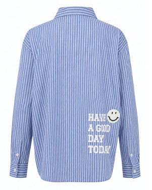 Blouse 51805 Blauw