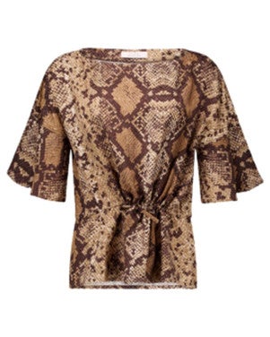 Vajen snake top Bruin 1