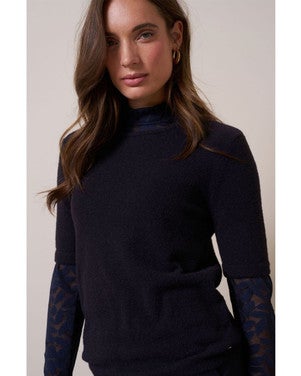 Felica pullover Donker Blauw