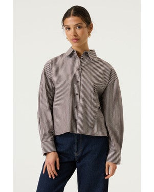 T260232 Ladies Shirt LS Bruin 1