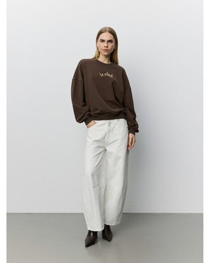 PAROSSW OVERSIZED SWEATSHIRT Bruin 1