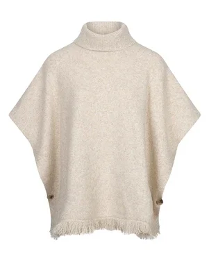 Poncho col Beige