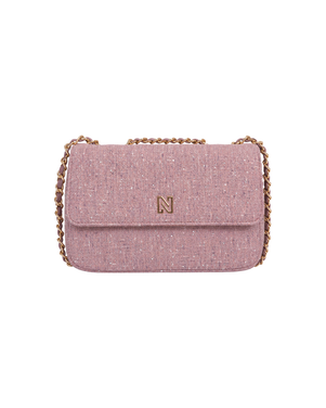 Ann Shiny Shoulderbag Roze