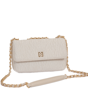 Ann Structured Shoulderbag Off White