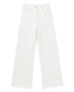 Rosetta Structured Jeans Wit 1