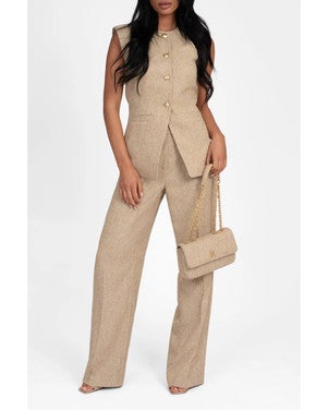Reza Pants Beige