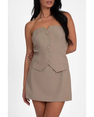 Reimio Waistcoat Zand