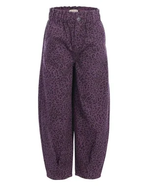 Little leopard jeans purple Paars
