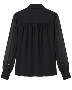 Poppy Blouse Zwart 1