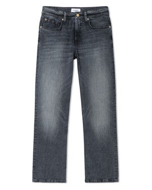 Gini Structured Superstretch Black Denim Donker Blauw