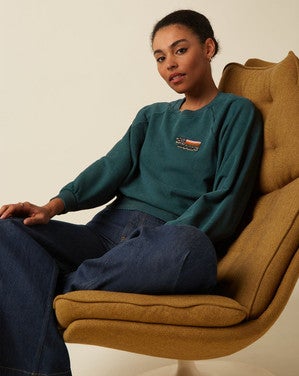 Bibi Sweater Wilde Sweat Groen