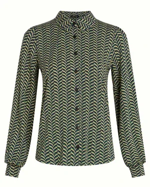 Maisie Blouse Marais Blauw