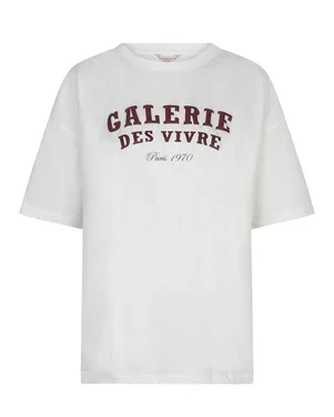 T-shirt ''Galerie'' Off White