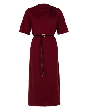 Dress Devoted Bordeaux