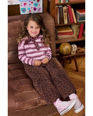 Molly Pants Leopard Mini Bruin 1