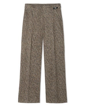 Ava Utility Drapey Multicoloured Tweed Jacquard Zwart 1
