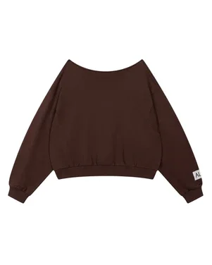 ladies knitted badwing sweater Bruin 1