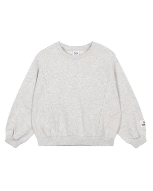 kids knitted batwing sweater Grijs