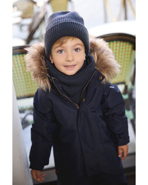 Beanie Donker Blauw