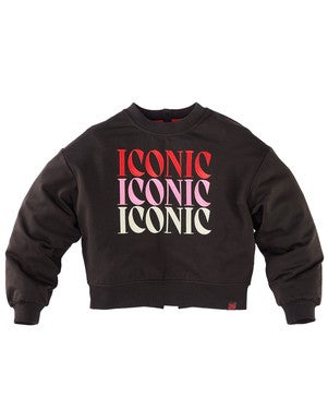 Hazal Sweater Iconic Bruin 1