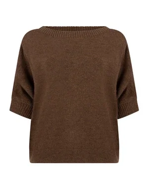 DACOTA TRUI sk 163 round short batwing sleeve Camel