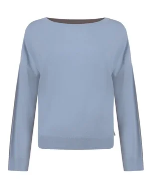 EMMY TRUI fn 194 round neckline 3/4 sleeve wide fit Bruin 1