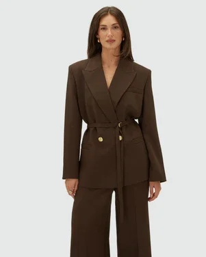JV-DEE oversized blazer Bruin 1