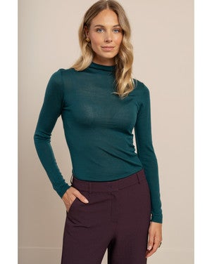 Reggie col pullover Groen