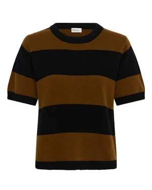 MWJola Knit Pullover SS Bruin 1