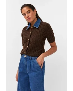 Alou Knitwear Bruin 1