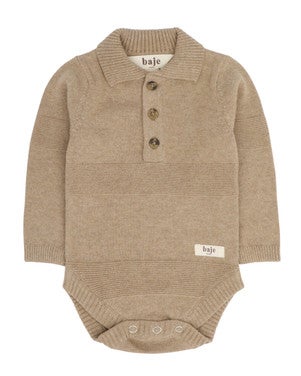 Deen Romper Knitted Camel