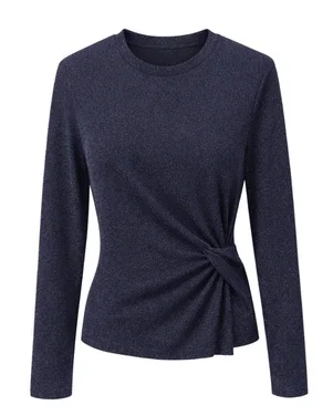 Tiana Short sleeve top Blauw