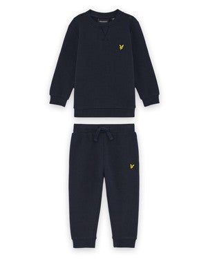 Crew Neck & Jogger Set Donker Blauw