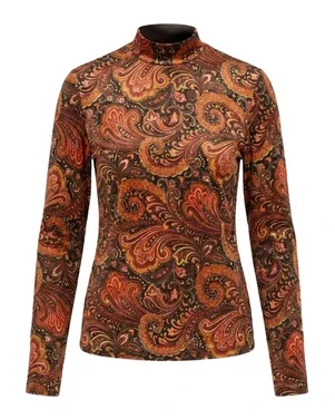 Col Print Paisley Bruin 3