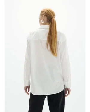 Blouse Met Print Wit 1