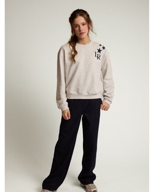10sixteen Pantalon Pinstripe Donker Blauw