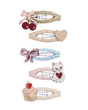 Kittybow Mini Hair Clips Multi
