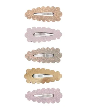 Dreamwish Scalloped Mini Hair Clips Multi