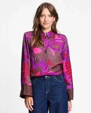BLOUSE - Alex Colourful Bows Multi