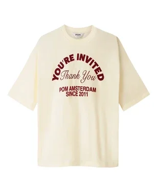 T-SHIRT - Tess You're Invited Beige